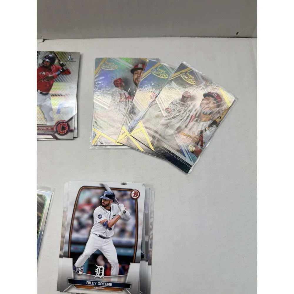 2021-2023 Topps MLB baseball cards lot of 37, BCP BD MP T Chrome etc